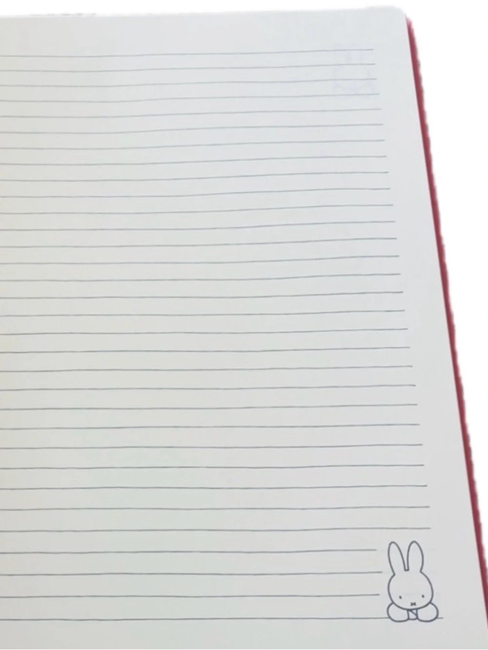 New Miffy Pink Spiral Notebook